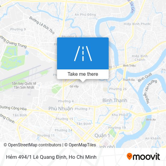 Hẻm 494/1 Lê Quang Định map