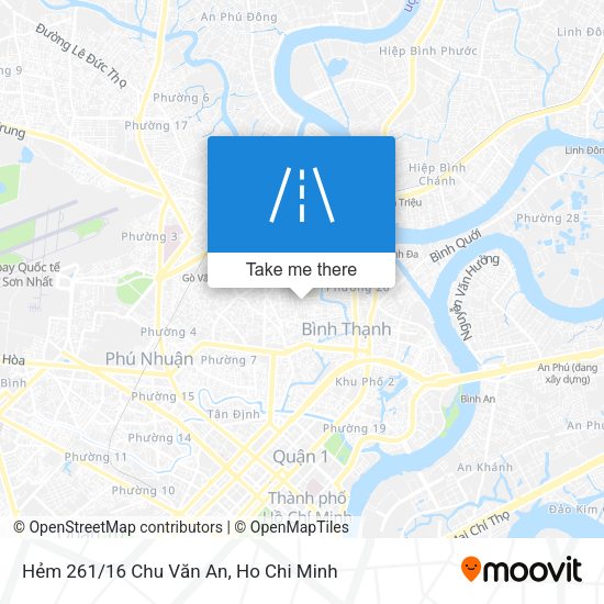 Hẻm 261/16 Chu Văn An map