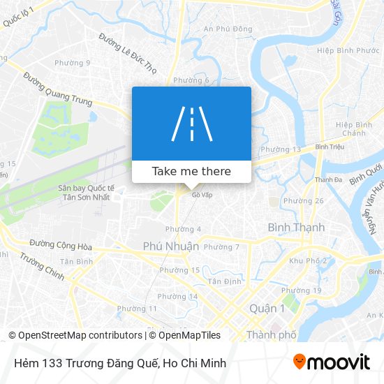 Hẻm 133 Trương Đăng Quế map