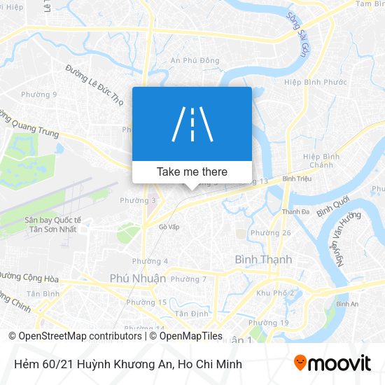 Hẻm 60/21 Huỳnh Khương An map