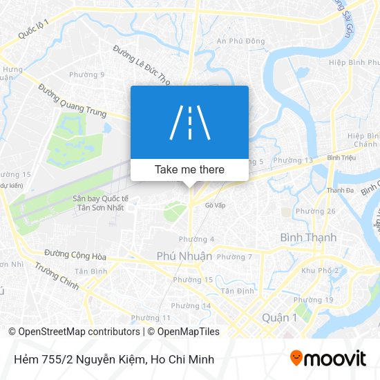 Hẻm 755/2 Nguyễn Kiệm map
