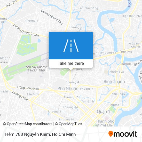 Hẻm 788 Nguyễn Kiệm map