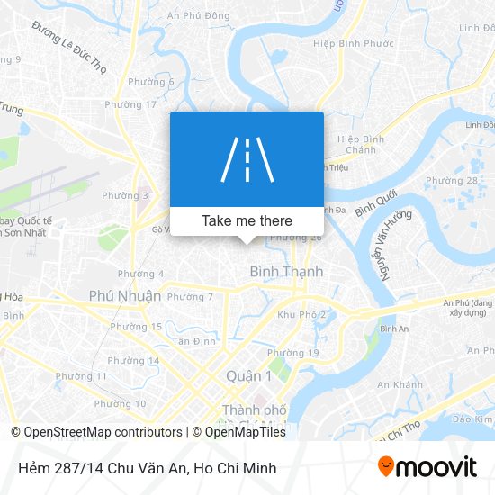 Hẻm 287/14 Chu Văn An map