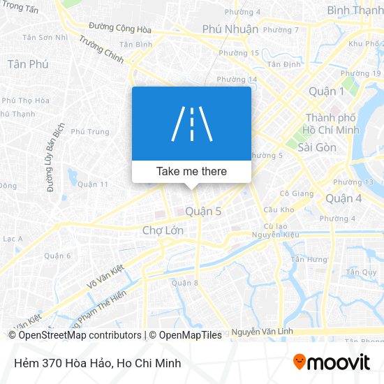 Hẻm 370 Hòa Hảo map