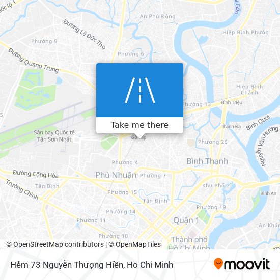 Hẻm 73 Nguyễn Thượng Hiền map