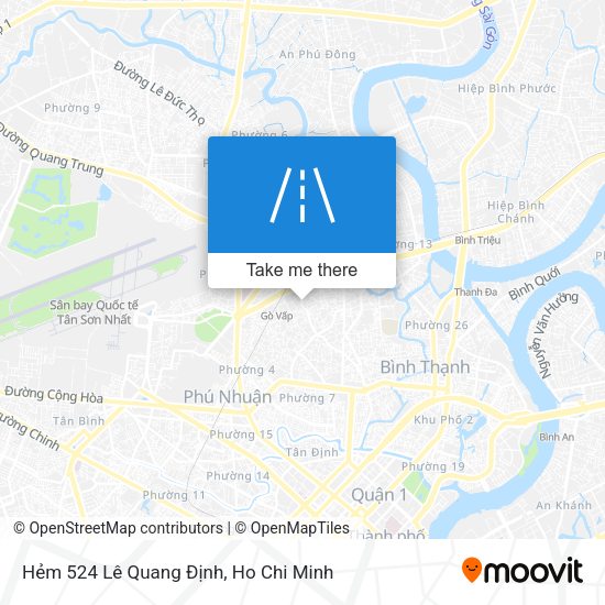 Hẻm 524 Lê Quang Định map