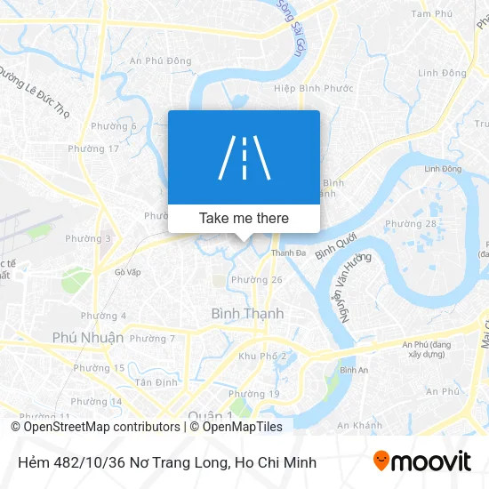 Hẻm 482/10/36 Nơ Trang Long map