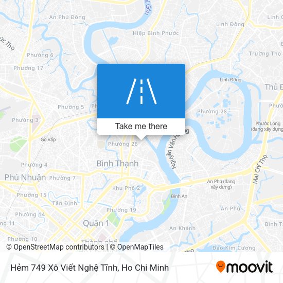 Hẻm 749 Xô Viết Nghệ Tĩnh map