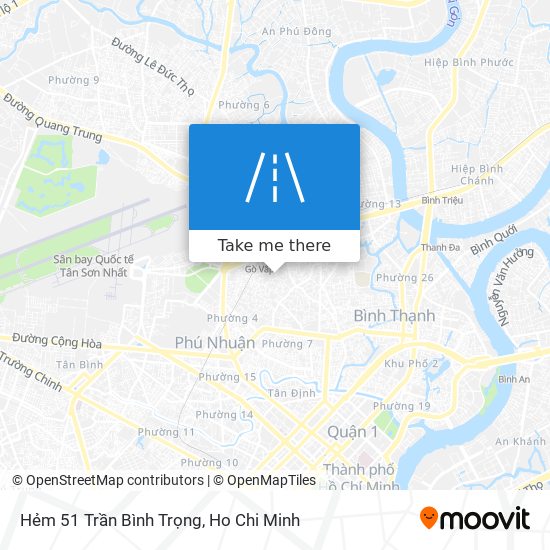 Hẻm 51 Trần Bình Trọng map