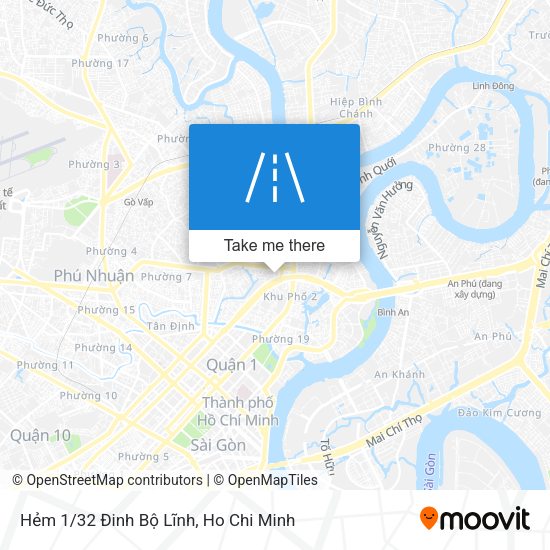 Hẻm 1/32 Đinh Bộ Lĩnh map