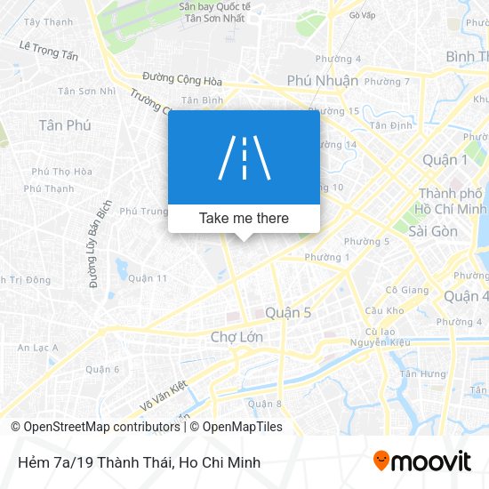 Hẻm 7a/19 Thành Thái map