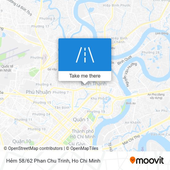 Hẻm 58/62 Phan Chu Trinh map