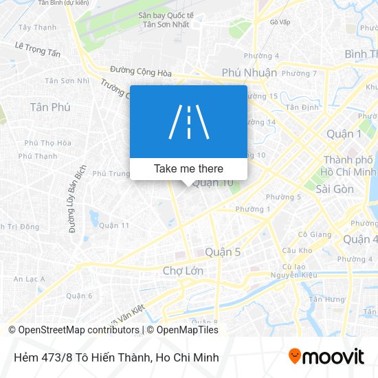 Hẻm 473/8 Tô Hiến Thành map