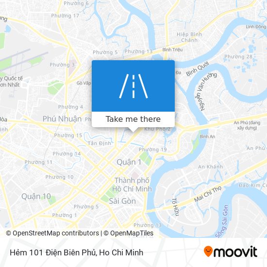 Hẻm 101 Điện Biên Phủ map