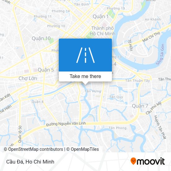 Cầu Đá map