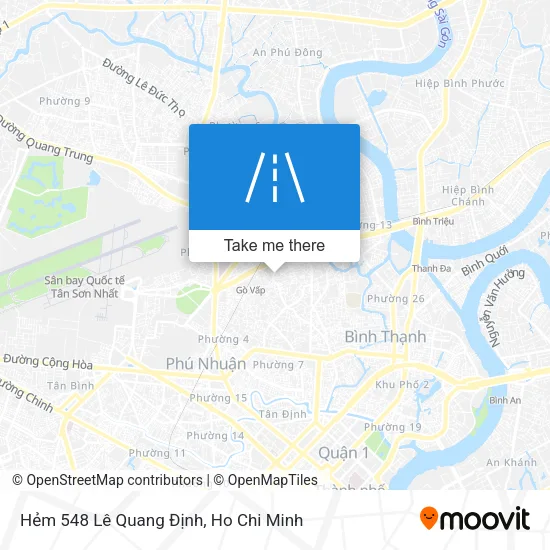 Hẻm 548 Lê Quang Định map