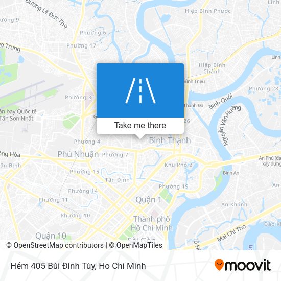 Hẻm 405 Bùi Đình Túy map