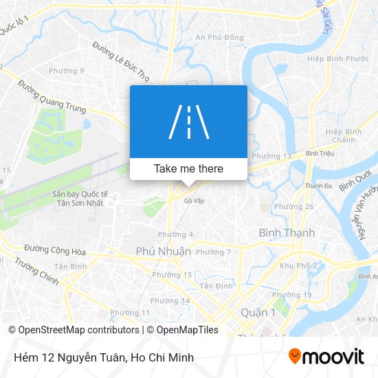 Hẻm 12 Nguyễn Tuân map