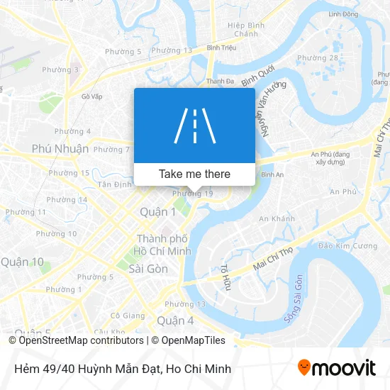 Hẻm 49/40 Huỳnh Mẫn Đạt map