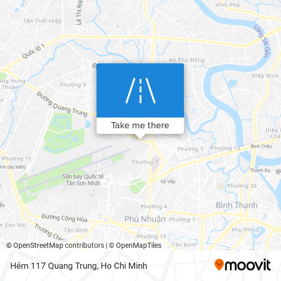 Hẻm 117 Quang Trung map