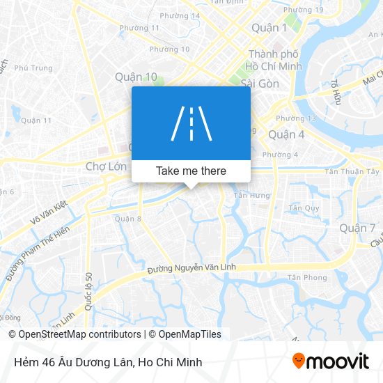 Hẻm 46 Âu Dương Lân map