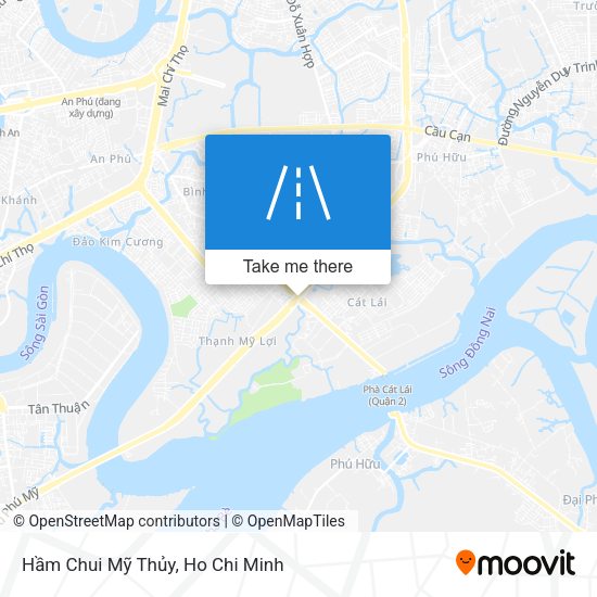 Hầm Chui Mỹ Thủy map