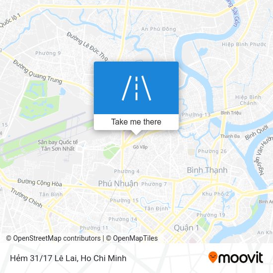 Hẻm 31/17 Lê Lai map