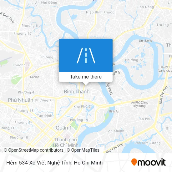 Hẻm 534 Xô Viết Nghệ Tĩnh map