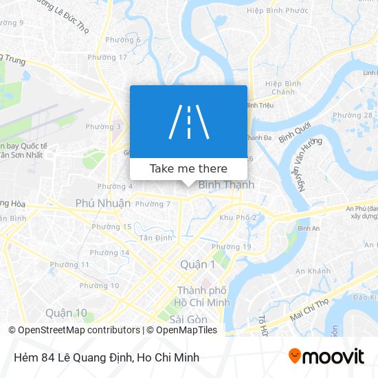 Hẻm 84 Lê Quang Định map