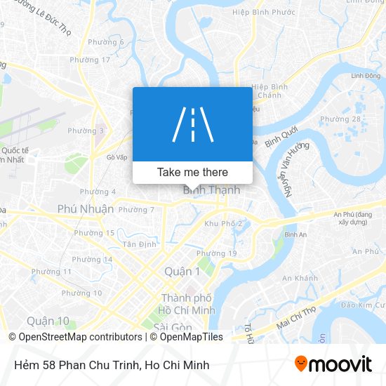 Hẻm 58 Phan Chu Trinh map