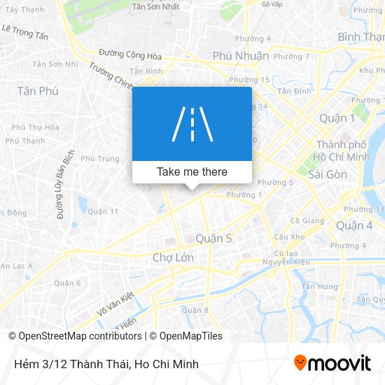 Hẻm 3/12 Thành Thái map