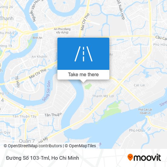 Đường Số 103-Tml map