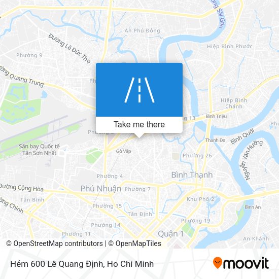 Hẻm 600 Lê Quang Định map
