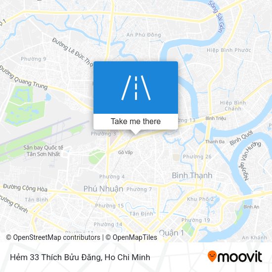 Hẻm 33 Thích Bửu Đăng map