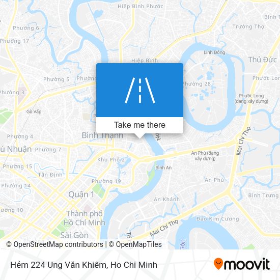 Hẻm 224 Ung Văn Khiêm map