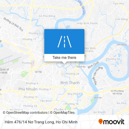 Hẻm 476/14 Nơ Trang Long map