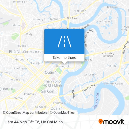 Hẻm 44 Ngô Tất Tố map
