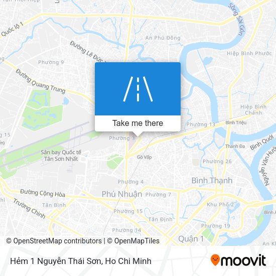 Hẻm 1 Nguyễn Thái Sơn map