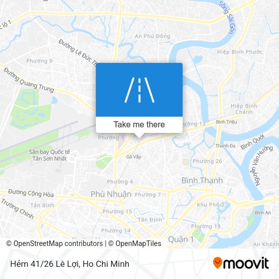 Hẻm 41/26 Lê Lợi map