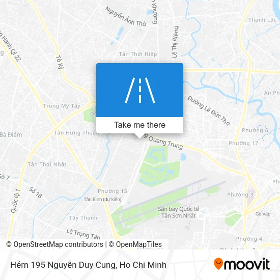 Hẻm 195 Nguyễn Duy Cung map
