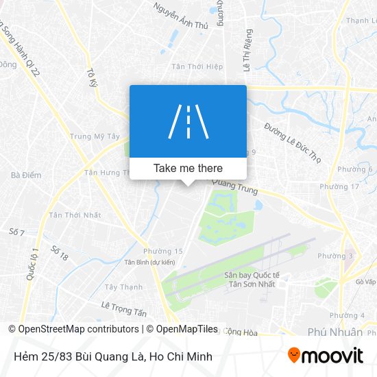 Hẻm 25/83 Bùi Quang Là map