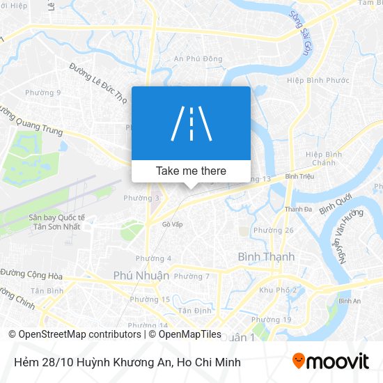 Hẻm 28/10 Huỳnh Khương An map