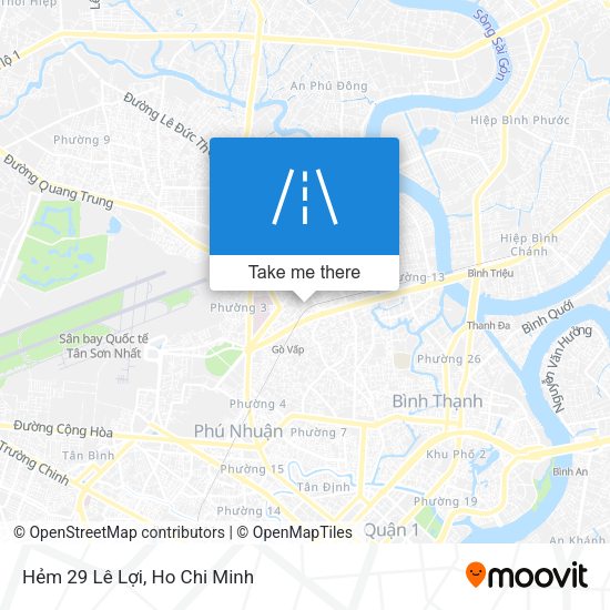 Hẻm 29 Lê Lợi map