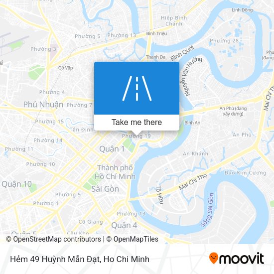 Hẻm 49 Huỳnh Mẫn Đạt map