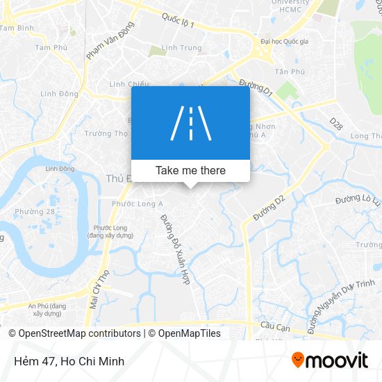 Hẻm 47 map