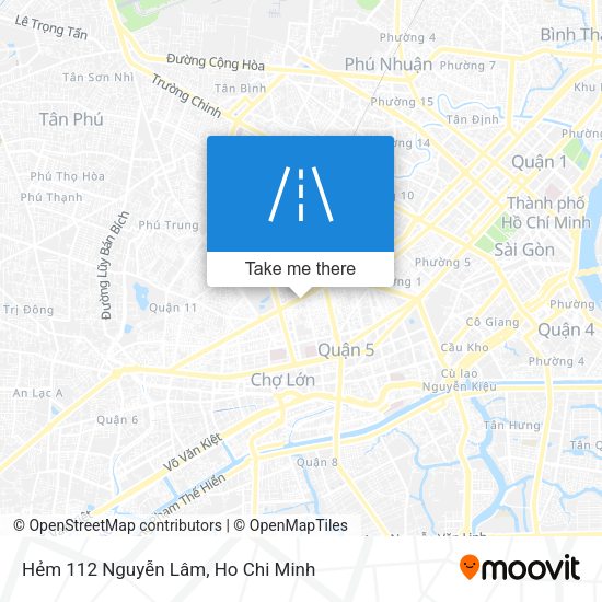 Hẻm 112 Nguyễn Lâm map