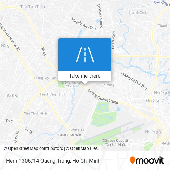 Hẻm 1306/14 Quang Trung map