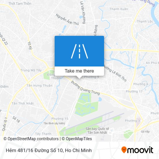 Hẻm 481/16 Đường Số 10 map