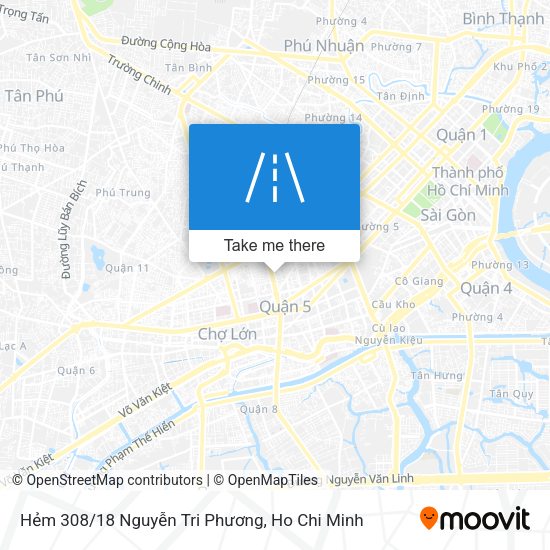 Hẻm 308/18 Nguyễn Tri Phương map