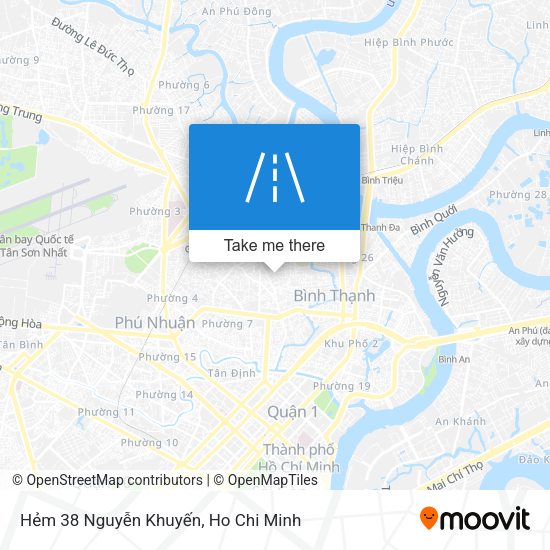 Hẻm 38 Nguyễn Khuyến map
